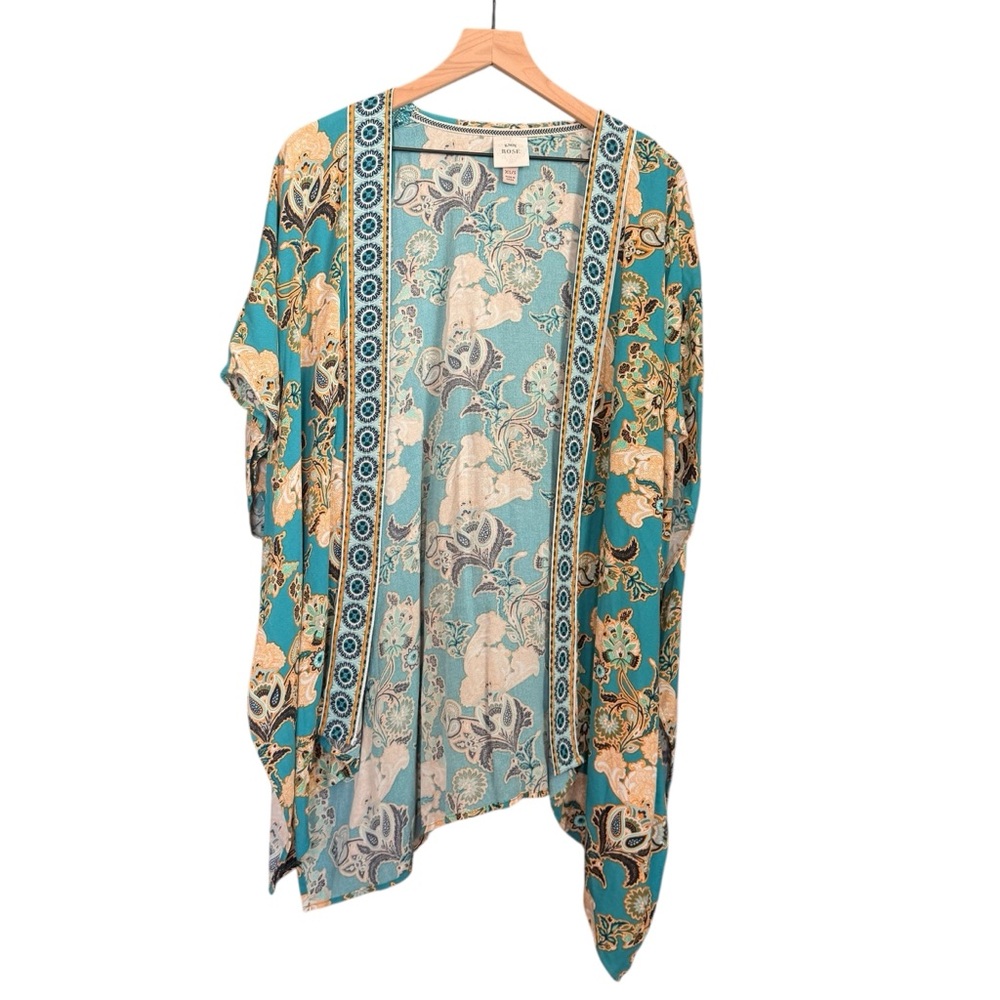 Knox Rose Floral Kimono Cardigan - Picture 1 of 5